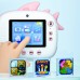 V18 Children's 2.4" IPS Color Screen Printing Camera 32G Memory Card with Color Pen