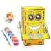 Wooden Electric Powered Coin-Eating Robot Manual DIY Puzzle Assembly Technology Small Production Creative Invention Mechanical Science Toy