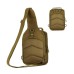 Mens Army Military Nylon Outdoor Sports Running Hiking Cycling Travel 10-inch Tablet iPad Chest Bag