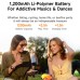 Awei KA1 Wireless bluetooth Speaker Mini Portable Speaker RGB Colorful Light TWS 1200mAh Support TF Card/U Disk/AUX/Radio Outdoors Wireless Speaker