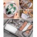 2PCS Polyester Mesh Laundry Bag Secure Zipper Design for Shoe and Delicate Items Washing Large Capacity Travel Storage Bag Easy to Use