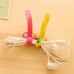 2Pcs Storage Wrap Cable Wire Tidy USB Earphone Winder Sawtooth Organizer Office School Holder