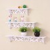 3 Pcs Wall Mounted Storage Rack Wall Shelf TV Wall Hanging Storage Shelf Rack for Home Living Room Decor