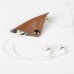 BUBM LXDC 2Pcs Magnetic Leather Cable Strap Cable Tie Wraps Cord Management Holder Keeper Cable Clip