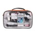 BUBM TTR Multi-functional Portable Transparent Electronics Accessories Organizer Cosmetic Bag