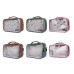 BUBM TTR Multi-functional Portable Transparent Electronics Accessories Organizer Cosmetic Bag