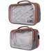 BUBM TTR Multi-functional Portable Transparent Electronics Accessories Organizer Cosmetic Bag