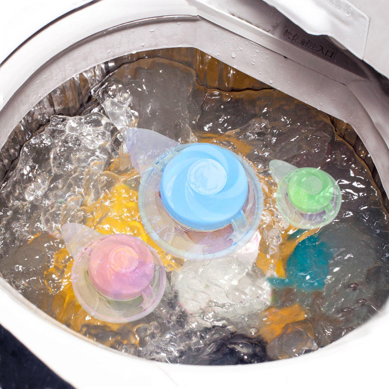 Honana BH-225 Mesh Laundry Filter Wool Washing Ball Hair Removal Device  Magic Floating Washing Bag