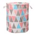 Round Foldable Laundry Storage Bucket Toys Sundries Waterproof Hamper