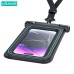 USAMS 7 Inch IP68 Waterproof Phone Pouch Bag Floating Touch Screen With Lanyard For Phones Up to 6.7 Inches For Samsung Galaxy S23 Ultra For iPhone 14 Pro Max