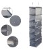 Waterproof Oxford 6 Layers 2 Hooks Hanging Clothes Storage Bag