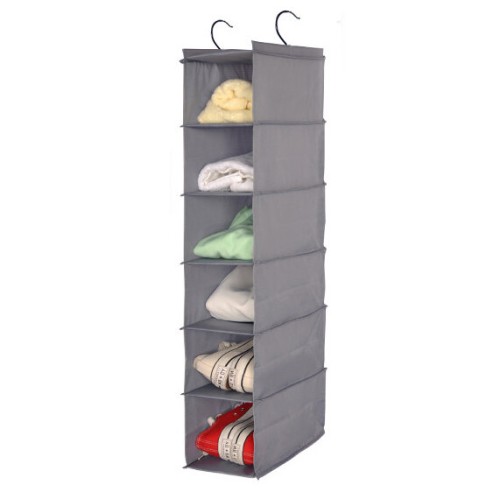 Waterproof Oxford 6 Layers 2 Hooks Hanging Clothes Storage Bag