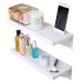 Plastic Toilet Suction Wall Storage Suction Cup Bathroom Shelf Free Punching Washing Table