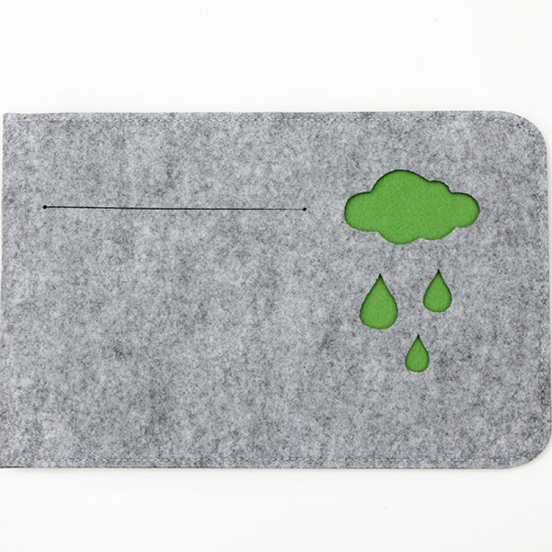 15.4" Woolen Felt Envelope Laptop Cover Sleeve Bag Case Pouch For Macbook Pro