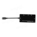 4 in 1 Dongle USB Type-C TO VGA Audio HDMI DP Adapter Hub HD 1280P Splitter