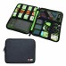 BUBM oversized Capacity Watch Tablet Earphone U Disk Cable Digital Devices Cable Organizer Case Storage Bag