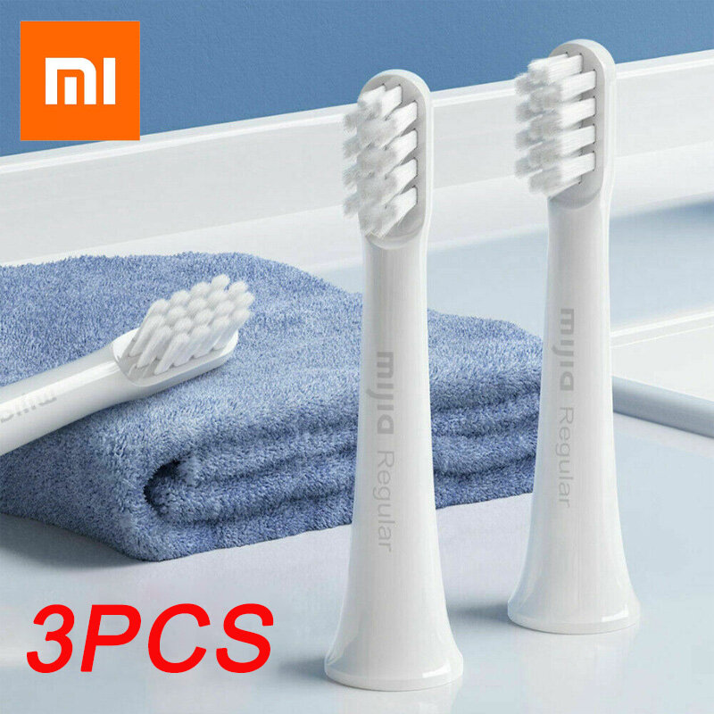 3PCS Toothbrush Head Replacement for Xiaomi Mijia T100 Mi Smart Sonic Toothbrush Waterproof Health Tooth Brush