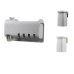 Automatic Toothpaste Dispenser 4 Toothbrush Holder Set No Punching Wall Mount Storage Rack