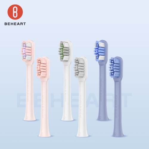 BEHEART W1 Electric Toothbrush Heads Replacement Deep Cleaning Tooth Brush Heads Original Authentic Replacement Heads