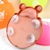 Honana BX Suction Toothbrush Holder Wall Mounted Cartoon Plastic Toothpaste Box Bathroom Storage