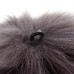 10Pcs 12cm DIY Ball Faux Fox Fur Fluff Balls Cool Colors DIY Knitted Hat Accessories