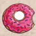 150cm Donut Pizza Pineaaple Printing Thin Dacron Beach Towel Shawl Bed Sheet Tapestry