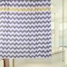 180x180cm Simple Geometric 3D Wave Stripe Print Shower Curtains Waterproof Bathroom Curtain