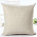 3D Vintage Flower Cotton Linen Pillow Case Waist Cushion Cover Bags Home Car Decor