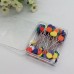 50Pcs Sewing Accessories Patchwork Pins Flower Sewing Pin Fixed Color Positioning Needle With Box