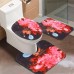 African Girl Bathroom Shower Curtain Soft Non-slip Bathroom Carpets Rugs Bath Mat Toilet Seat Cover
