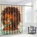 African Girl Shower Curtain With Bath Mats Rugs Toilet Cover Mats For Home - Shower Curtain