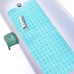 Bathtub Mats Non-Slip Mildew Resistant Anti-Bacterial Extra Long Pebbled Bathroom Shower Floor Mat