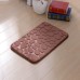 Colorful 3D Pebbles Bath Rug Natural Absorbent Rubber Bath Floor Mat Rebound
