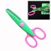 Decorative DIY Zig Zag Sewing Scissors Mini Curly Shears Creative Edge Wave Flower For Crafts Fabric