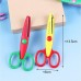 Decorative DIY Zig Zag Sewing Scissors Mini Curly Shears Creative Edge Wave Flower For Crafts Fabric