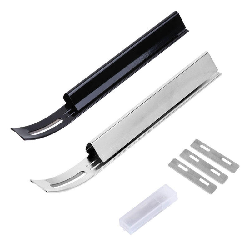 HT-51 DIY Stainless Steel Blade Leather Craft Tool Leather Skiving Cutting Tool Leather Craft Tool