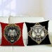 Halloween Gothic Cotton Linen Pillow Case Home Office Car Cushion Pillowcase