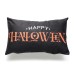 Halloween Pumpkin Bat Owl Pattern Pillowcase Cotton Linen Throw Pillow Cushion Cover Seat Hom