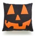 Halloween Pumpkin Bat Owl Pattern Pillowcase Cotton Linen Throw Pillow Cushion Cover Seat Hom