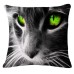 Honana 45x45cm Home Decoration 3D Animal Fluorescence 6 Optional Patterns Cotton Linen Pillow Case