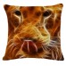 Honana 45x45cm Home Decoration 3D Animal Fluorescence 6 Optional Patterns Cotton Linen Pillow Case