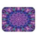 Honana BX-29 40x60cm 3D Painting Spiral Pattern Coral Fleece Mat Absorbent Bathroom Anti Slip Carpet