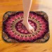 Honana BX-29 40x60cm 3D Painting Spiral Pattern Coral Fleece Mat Absorbent Bathroom Anti Slip Carpet