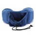 Honana BX 28x28x13cm Blue Slow Rebound Memory Cotton Neck Pillow U Type Pillow Storage Pillow
