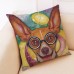 Honana BX 45x45cm Animal Print Dog Luxury Cushion Graffi Style Throw Pillow Case Pillow Covers