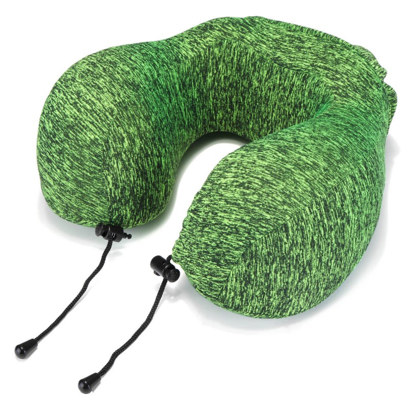 Honana BX Green Slow Rebound Memory Cotton Neck Pillow