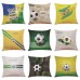 Honana BX The 2018 Russia World Cup Cotton Linen Cushion Pillow Cases Soccer Pillow Covers