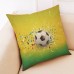 Honana BX The 2018 Russia World Cup Cotton Linen Cushion Pillow Cases Soccer Pillow Covers