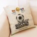 Honana BX The 2018 Russia World Cup Cotton Linen Cushion Pillow Cases Soccer Pillow Covers