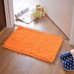 Honana WX-329 50x80cm Chenille Soft Mat Machine Washable Bathroom Anti Slip Absorbent Carpet Doormat Rug